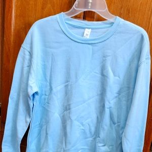 Corydalis blue fleece crew MD